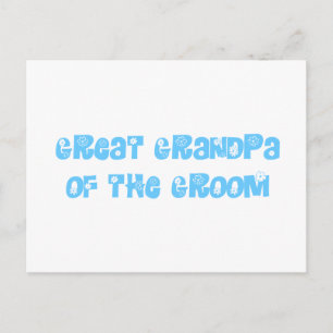 Postal Gran Abuelo del Groom