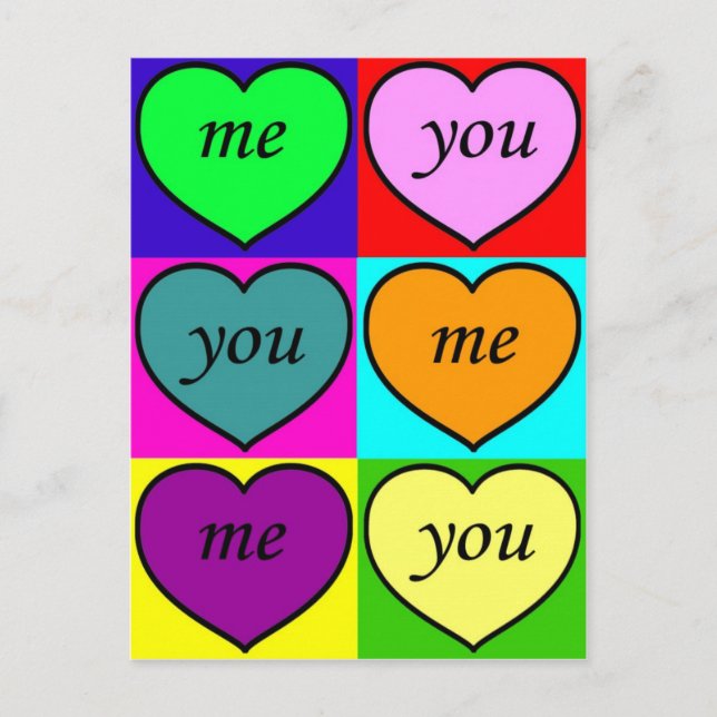 Postal Gran amor (Anverso)