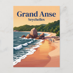 Postal Gran Anse, La Digue Seychelles
