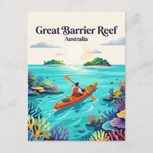 Postal Gran Barrera de Coral Australia
