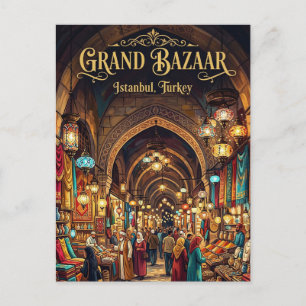 Postal Gran Bazar Turquía