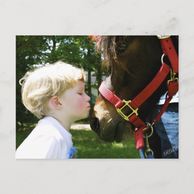 Postal gran beso (Anverso)