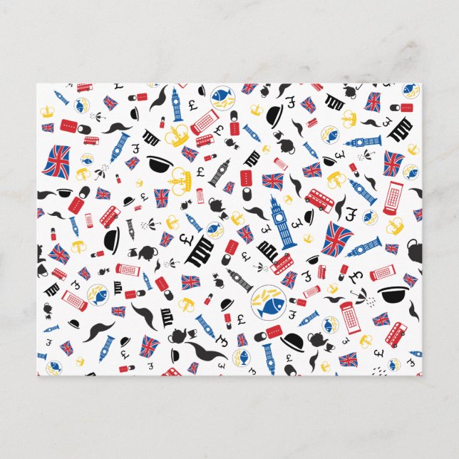 Postal Gran Bretaña (Anverso)