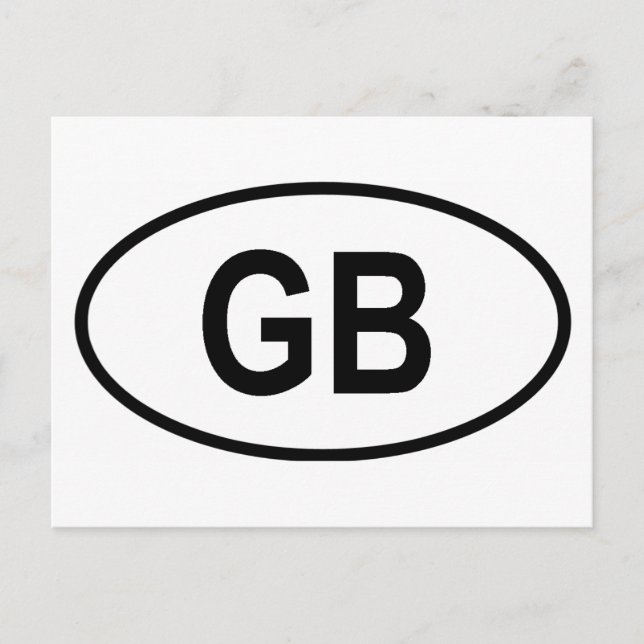 Postal Gran Bretaña "GB" (Anverso)