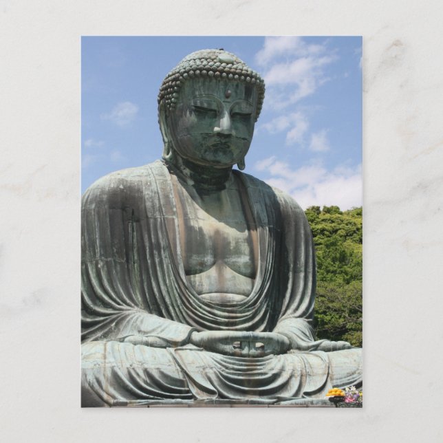 Postal gran buda de kamakura (Anverso)