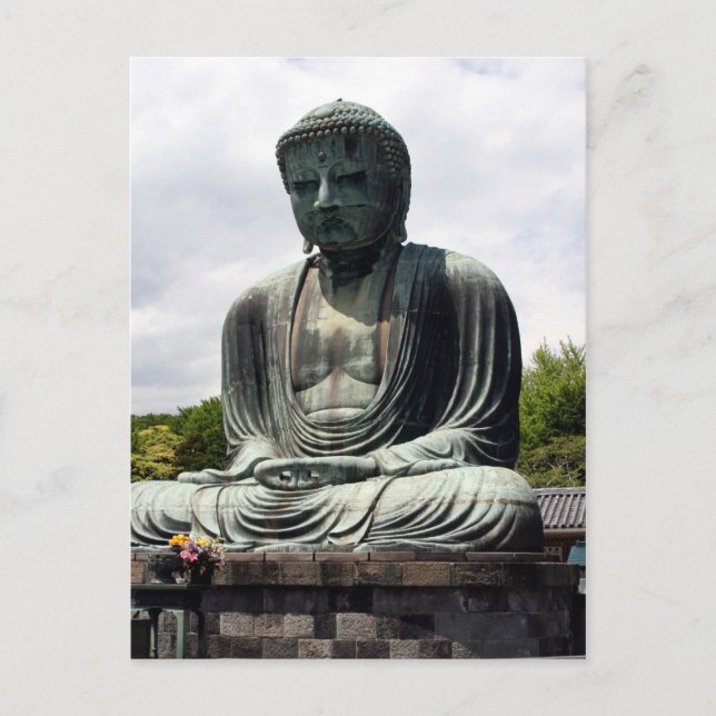 Postal gran buddha kotokuin (Anverso)