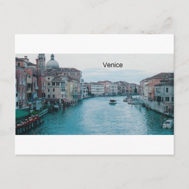 Postal Gran Canal de Venecia de Italia (St.K. (Anverso)