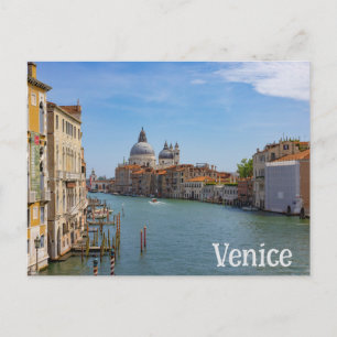 Postal Gran Canal de Venecia Italia