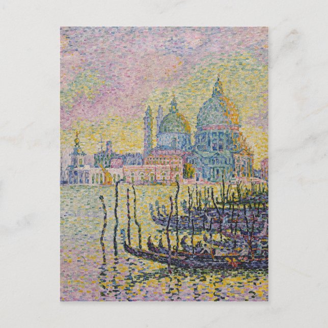 Postal Gran Canal Venecia - Paul Signac (Anverso)