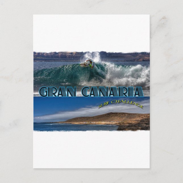 Postal Gran Canaria Surf Challenge (Anverso)