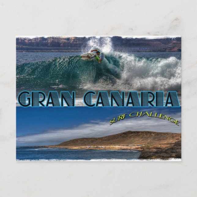 Postal Gran Canaria Surf Challenge (Anverso)