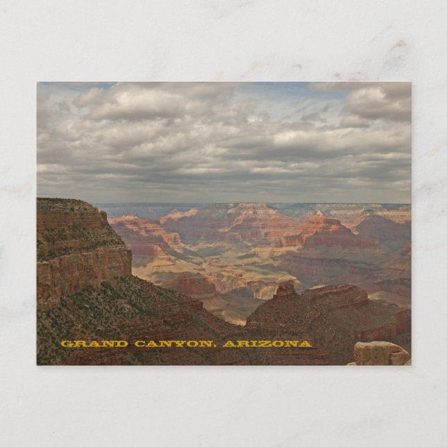 Postal Gran Cañón, Arizona (Anverso)