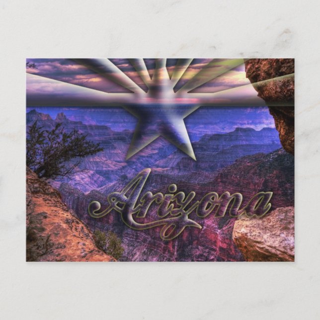 Postal Gran Cañón, Arizona EE.UU. (Anverso)