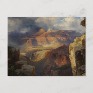 Postal Gran Cañón, Arizona por Thomas Moran