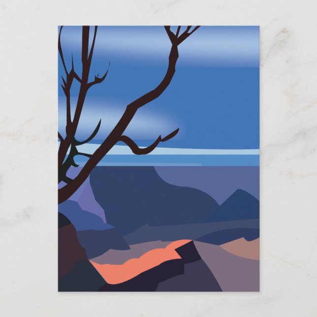 Postal Gran Cañón de Arizona (Anverso)