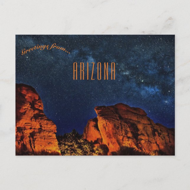 Postal Gran Cañón del Monumento Nacional Parashant Arizon (Anverso)