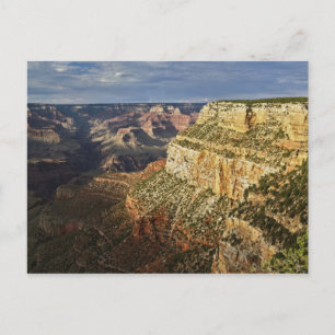 Postal Gran Cañón desde el borde sur al atardecer, 5