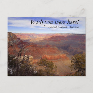 Postal Gran Cañón, ¡Desearía que estuvieras aquí!