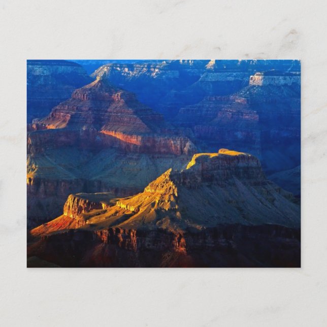Postal Gran Cañón Rim Sur (Anverso)