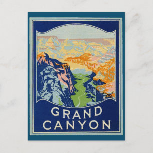 Postal Gran Cañón - Viajes de época