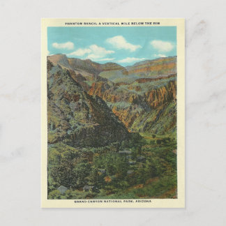 Postal Gran Cañón Vintage