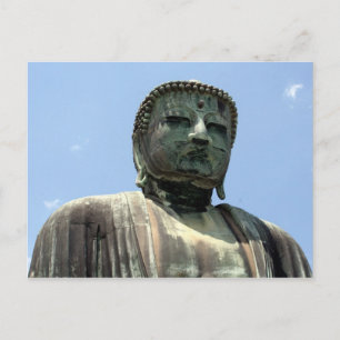 Postal gran cara de buddha