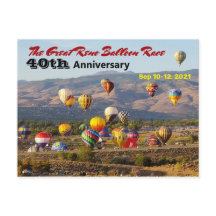 Gran carrera de globos de Reno 40º aniversario