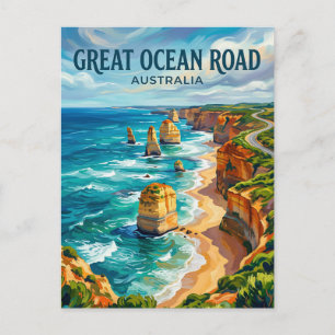 Postal Gran Carretera Oceánica Australia