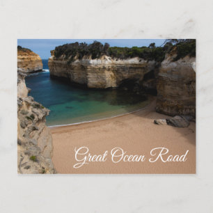 Postal Gran Carretera Oceánica Playa Loch Ard Gorge Austr