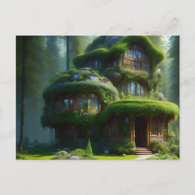 Postal Gran Casa de Árbol (Anverso)