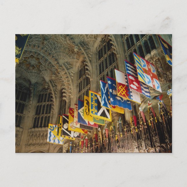 Postal Gran Cruz de los Caballeros, Carteles de la Orden  (Anverso)