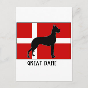 Postal Gran danés