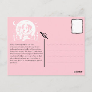 Postal Gran Danés "GRAN AMOR"