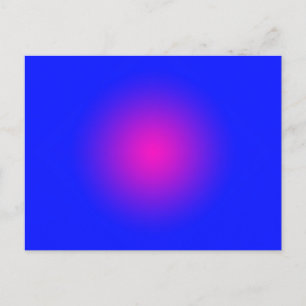 Postal Gran día para los azules y magenta