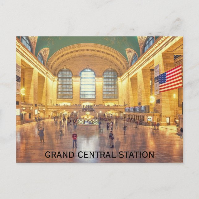 Postal Gran Estación Central Nueva York (Anverso)