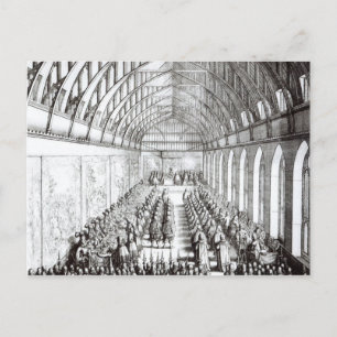 Postal Gran fiesta del soberano y los caballeros