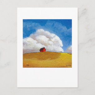 Postal Gran granja de granjas de nubes celulares arte pai