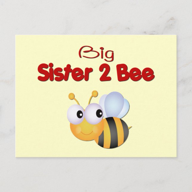 Postal Gran Hermana de Bumble Bee (Anverso)