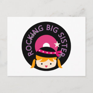 Postal Gran Hermana de Rocking Blond