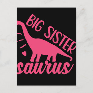 Postal Gran Hermana Saurio en Rosa