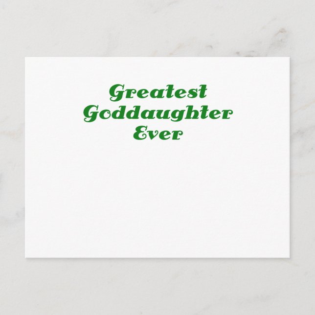 Postal Gran Hija (Anverso)