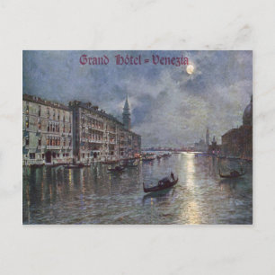 Postal Gran Hotel Venezia Vintage Postcard