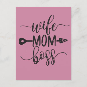 Postal Gran idea para el día de la madre regalo de su esp