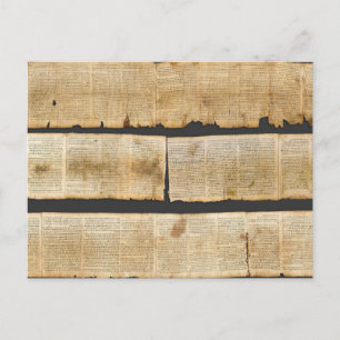 Postal Gran Isaías Desplazarse por el Mar Muerto 1QIsaa