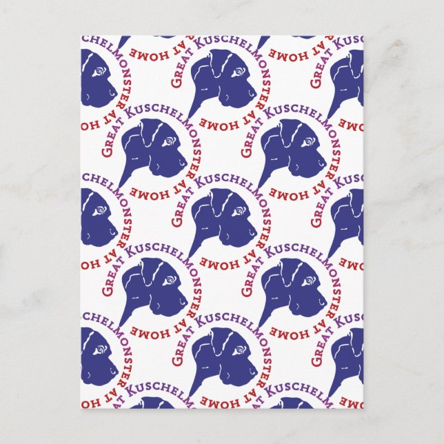 Postal Gran Kuschelmonstruo (Anverso)