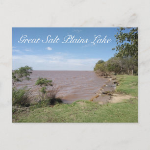 Postal Gran Lago de Llanto Salado, Oklahoma