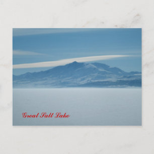 Postal Gran lago salado