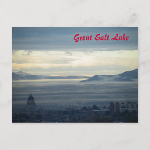 Postal Gran lago salado