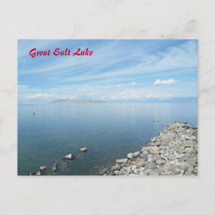 Postal Gran lago salado