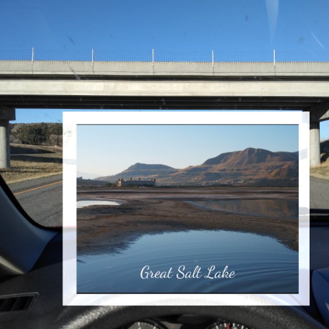 Postal Gran Lago Salado, Pabellón Saltair, Montañas (Subido por el creador)